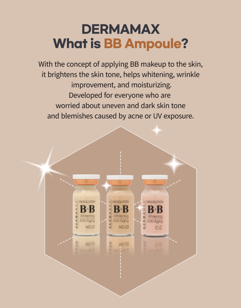 BB Glow Ampoules Dermamax Dr.Solution No.21