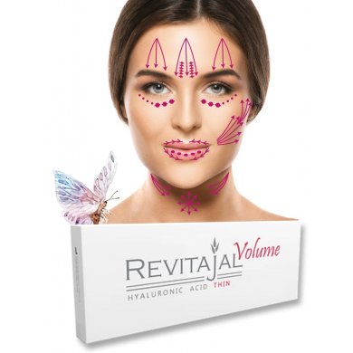 Revitajal Lip Filler Volume thin 2x1ml