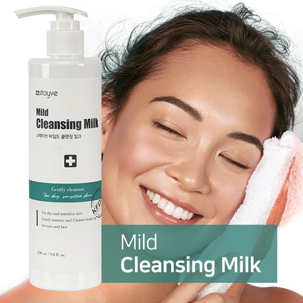 Stayve Mild Cleansing Milk & Hydrating Rose Toner